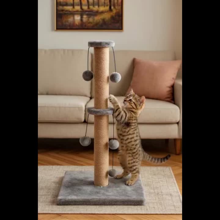The 'Sofa Saver' Tall Scratching Post