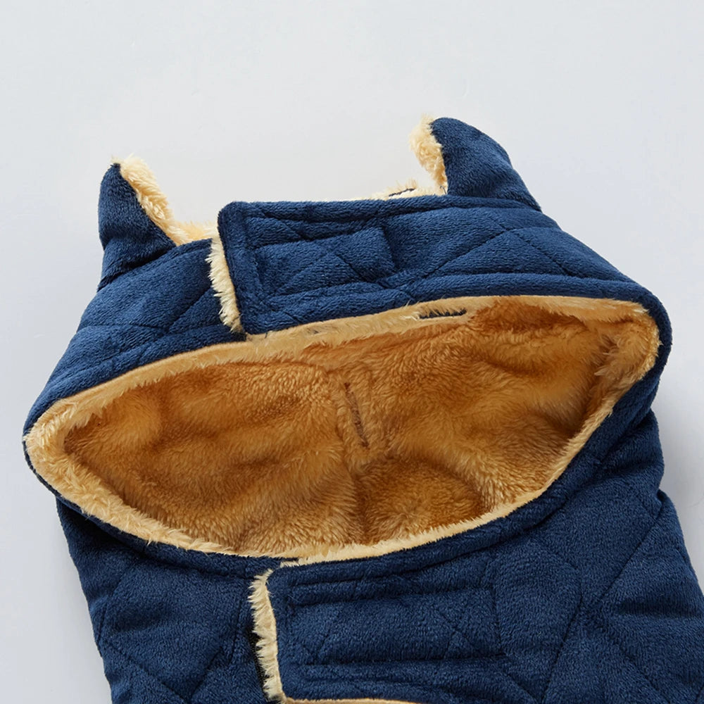 The 'Little Explorer' Quilted Winter Jacket