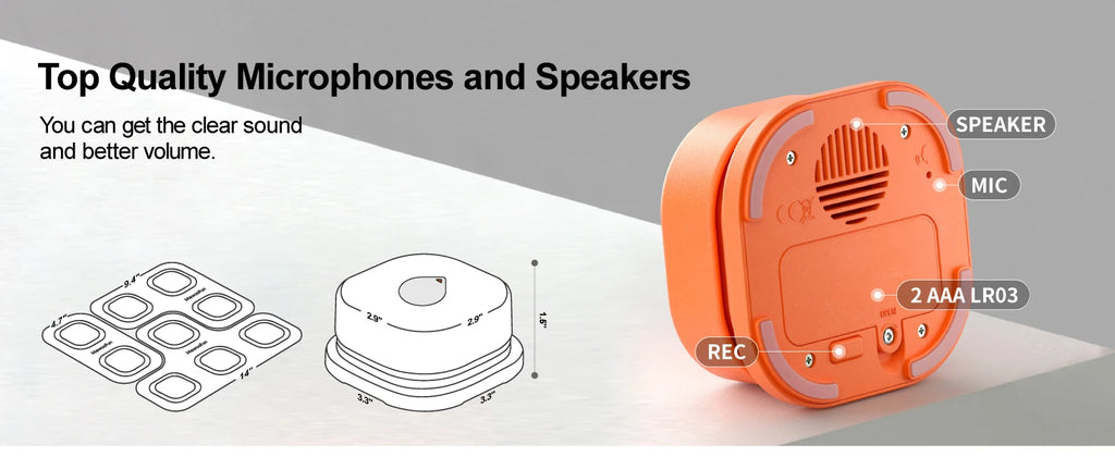 The 'Talk to Me' Recordable Button Kit