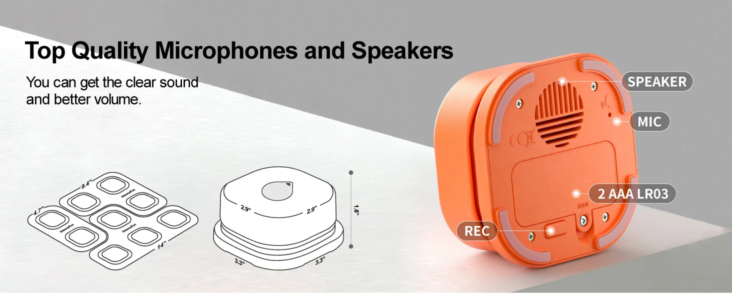 The 'Talk to Me' Recordable Button Kit