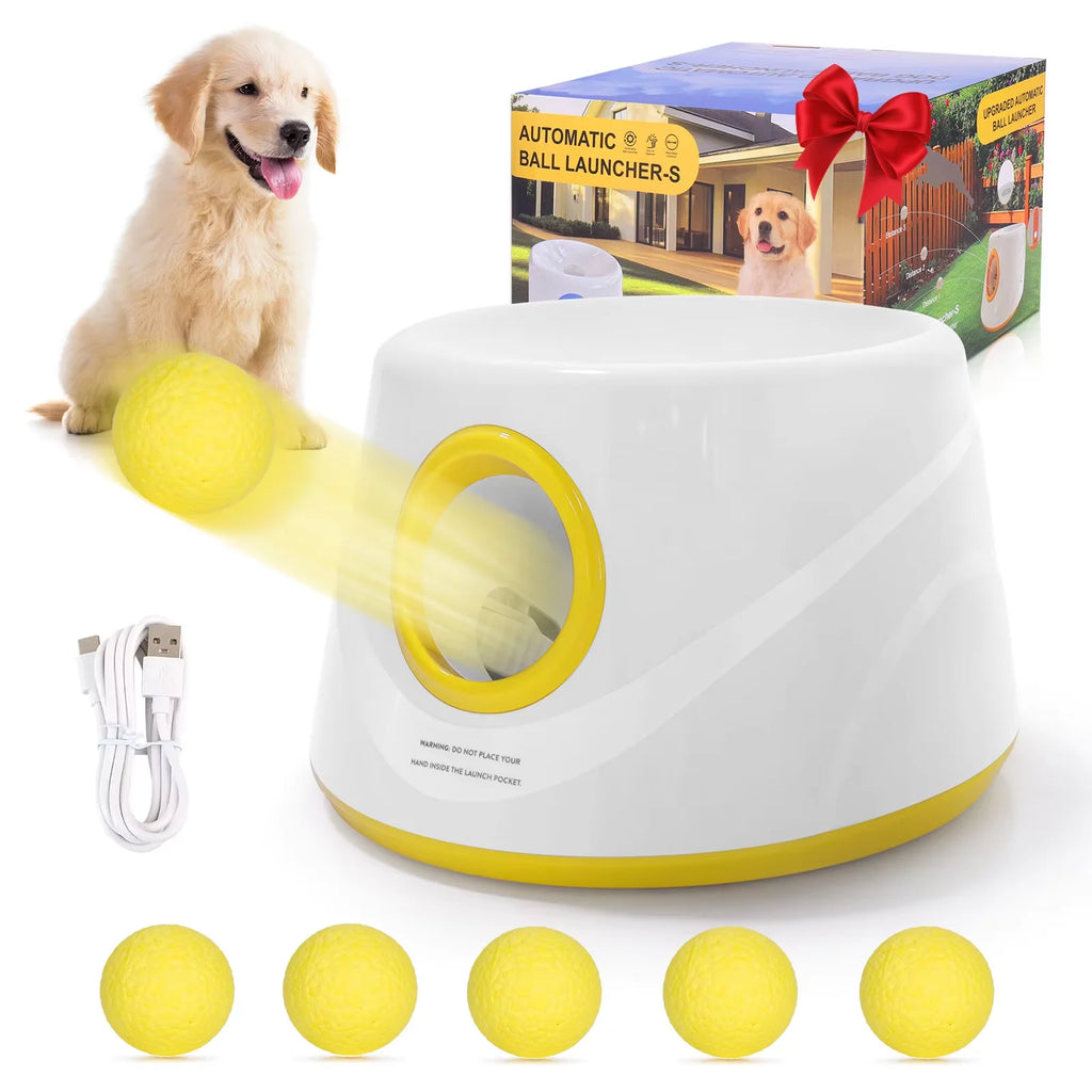 The 'Never-Ending Fetch' Automatic Ball Launcher