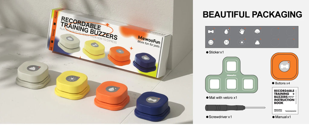 The 'Talk to Me' Recordable Button Kit