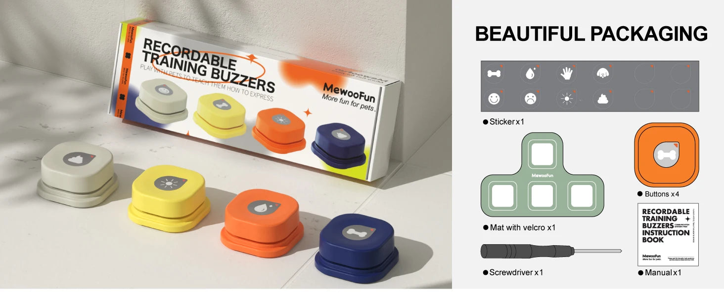 The 'Talk to Me' Recordable Button Kit