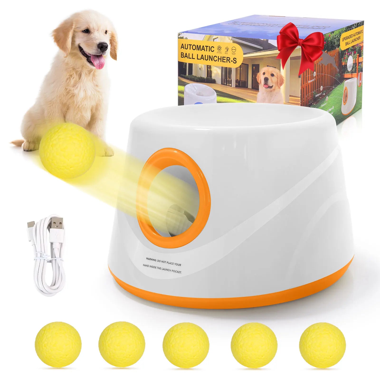 The 'Never-Ending Fetch' Automatic Ball Launcher
