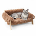 The 'Lazy Lounge' Elevated Pet Sofa