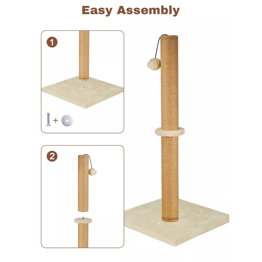 The 'Sofa Saver' Tall Scratching Post